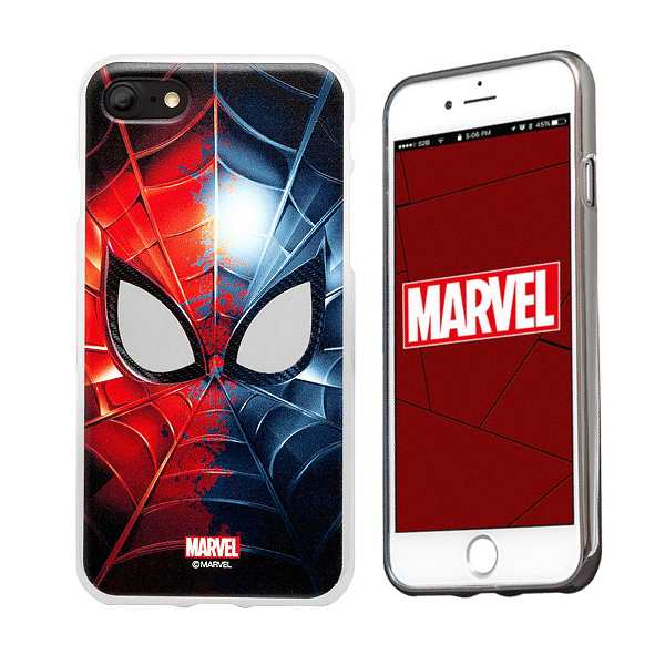 Iphone7 8 Marvel Design メタリックケース ソフトtpu スパイダーマン マスクの通販はau Pay マーケット 創造社中 Sumaho型笥