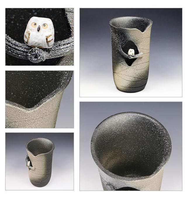 傘立て 陶器 アンブレラスタンド かさたて 傘入れ 壷 信楽焼