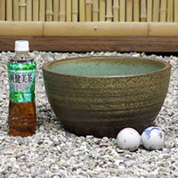 陶器 睡蓮鉢 メダカ鉢 めだか 鉢 金魚鉢 大型 メダカ ビオトープ