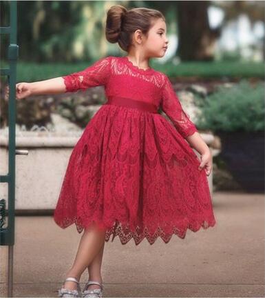 ワンピース 子供 女の子 フォーマル おしゃれ 長袖 レースワンピース 発表会 結婚式 七五三 パーティー 可愛い 春秋の通販はau Pay マーケット エルアールショップ
