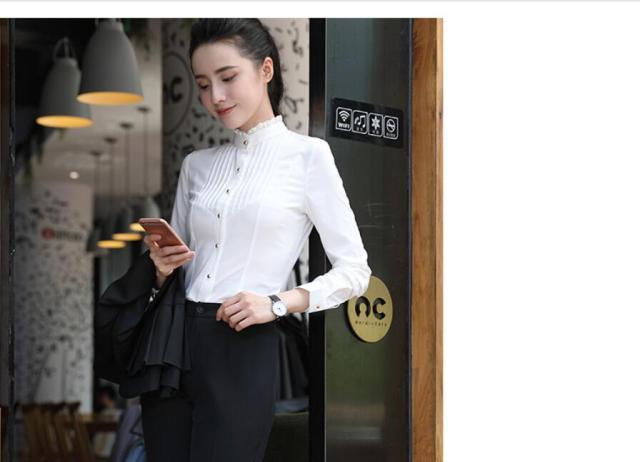 新作 安い スキッパーシャツ 細身 おしゃれ学生フォーマル Yシャツ 上着 オフィス Ol トップス 就活 大きいサイズ 通勤 シャツ ブラウス の通販はau Pay マーケット エルアールショップ