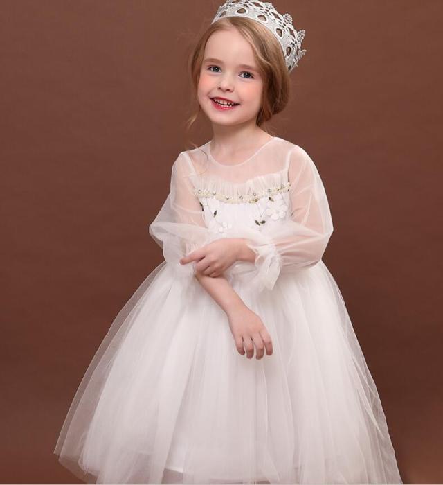 パーティー 結婚式 入学式 韓国風 花嫁 100 140cm 入園 子供服 発表会 お姫様 シンプル ワンピース 可愛い 子供 ドレス チュチュ 女のの通販はau Pay マーケット エルアールショップ
