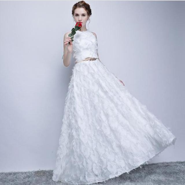 冠婚 謝恩会 ロング丈ワンピース 着痩せ 韓国風 パーティードレス ウェディングドレス 結婚式 大きいサイズ 演奏会 同窓会 ブライダル プの通販はau Pay マーケット エルアールショップ