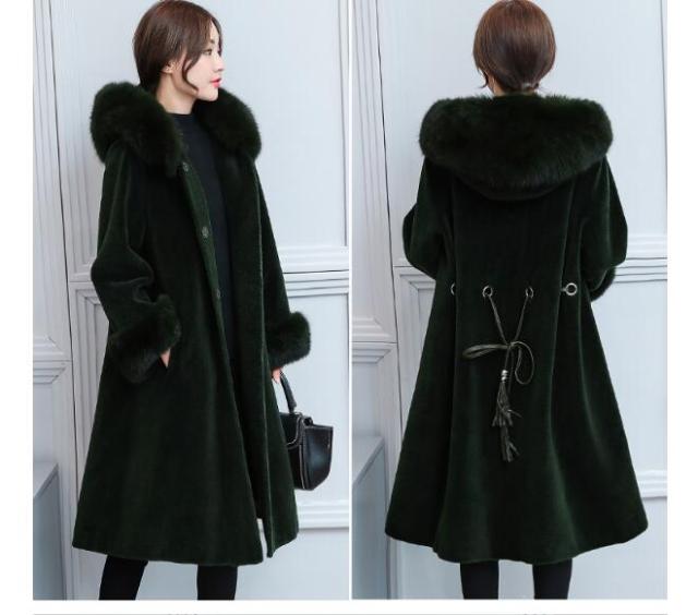 エレガント トレンチコート レディース フェイクファー ロング丈コート レディースジャケット 韓国風 ゆったり カジュアル アウターの通販はau Pay マーケット エルアールショップ