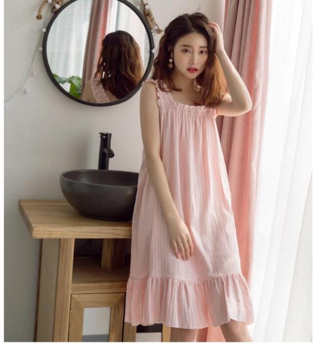 新作 キャミソールワンピース パジャマワンピース レディースルームウェア 春夏 袖なしガウン シルク風 部屋着 寝巻き 2色選択可の通販はau Wowma エルアールショップ