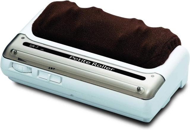 プチローラー ダークブラウン 的場電機製作所 足裏マッサージ器 足ツボ 小型 フットマッサージ コンパクトマッサージ機 プレゼントに最適 正規品 １年間保証