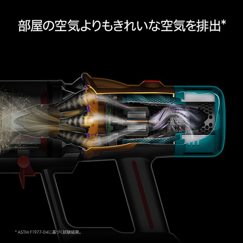 ダイソン SV46ABL ディテクトスリム イエロー／アイアン／ニッケル