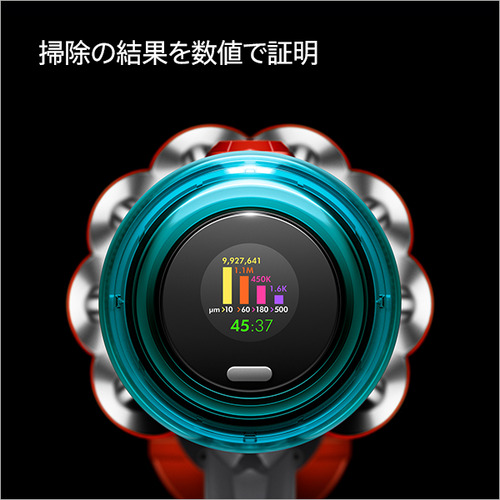 ダイソン SV46FF V12 Detect Slim Fluffy コードレススティッククリーナー ニッケル／アイアン／ニッケル_5