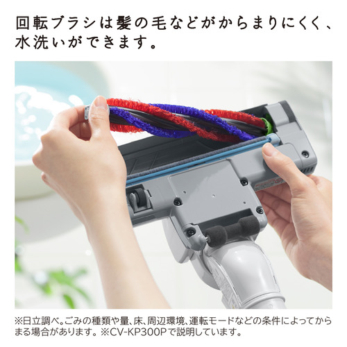 日立 CV-KP300P キャニスター 掃除機 かるパック 4方向吸引機構採用