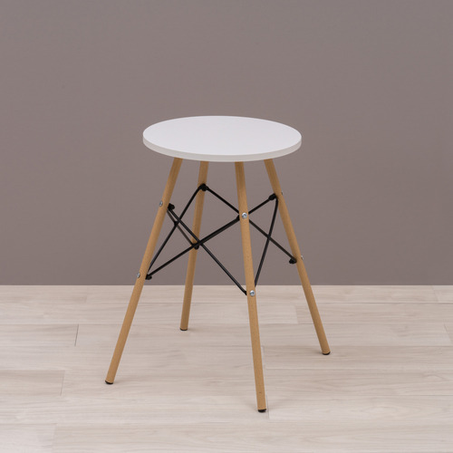 ヤマダオリジナル サイドテーブル ホワイトの通販は