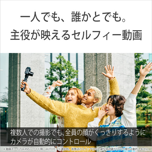 ソニー ZV-1M2W VLOGCAM ZV-1 II Vlog撮影向けデジタルカメラ ホワイト