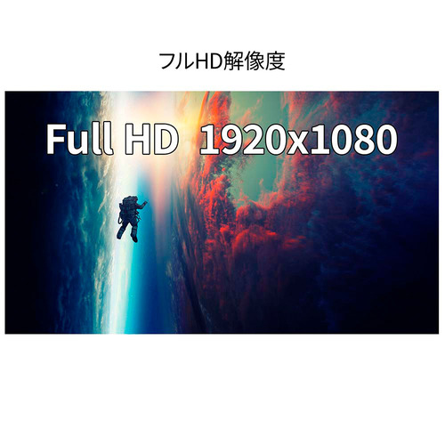 JAPANNEXT JN-IPS238F-H-C65W 【ヤマダデンキ限定】23.8インチ フルHD IPS液晶モニター 高さ調整 ピボット機能搭載 ブラック_2
