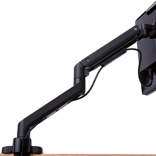 エレコム DPA-SL08BK モニターアーム シングル ガススプリング式 17~49インチ 2~20kg対応 5軸 ブラック_18