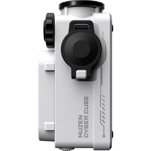 MUZEN MWPVXLIW Bluetoothスピーカー CYBERCUBE ホワイト の通販はau