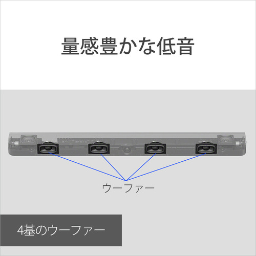 ソニー HT-A8000 ホームシアターシステム サウンドバー_10