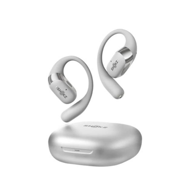 ショックス ワイヤレス イヤホン 左右分離 IP55 Dolby Audio搭載 USB-C OpenFit 2+ SKZ-EP-000051 グレー