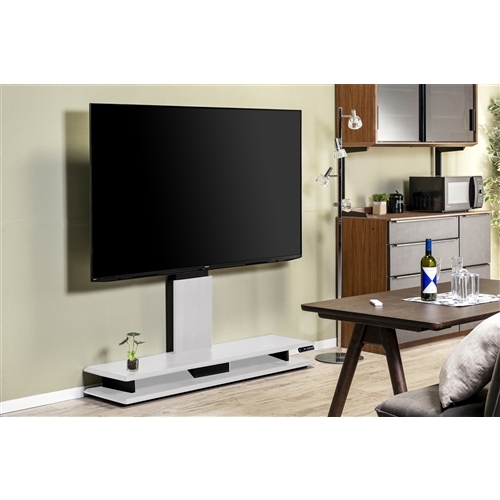 【配送対応可能】【美品】電動昇降TVスタンド イーライズ　YTS4065DK Amazon | 電動昇降テレビスタンド（e-RIZE イーライズ）YTS4975DKB1