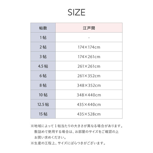 萩原 水拭きできる い草風カーペット(裏貼り) パスラッシュ 江戸間4.5帖GR グリーン_10