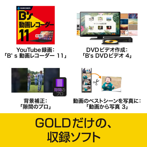 B's Recorder 14 GOLD　新品未開封 B's Recorder 14 GOLD 新品未開封 BHA、「B's Recorder GOLD/Pro