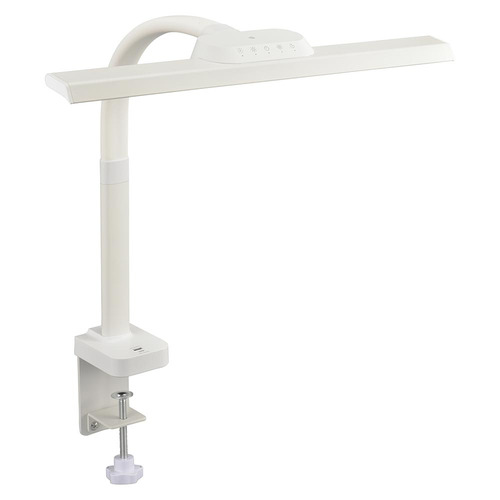 オーム電機 AS-LD1118K-W LEDクランプライト Tタイプ 昼光色 ホワイト
