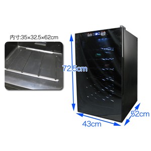 SIS WCSIS-2870 ワインセラー (28本収納) 70Lの通販はau PAY