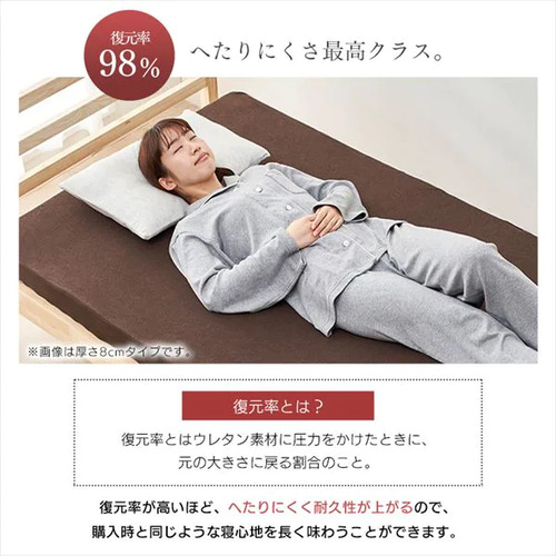 セミダブルタイプ 厚4]アイリスオーヤマ(IRIS) MATK4-SD 低反発 