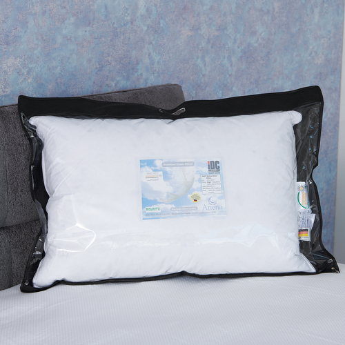 大塚家具 枕「プレミアムダウンピロー」ハイタイプ(充填量：720g) ポーランド産ダウン50%／フェザー50% ドイツ製_6