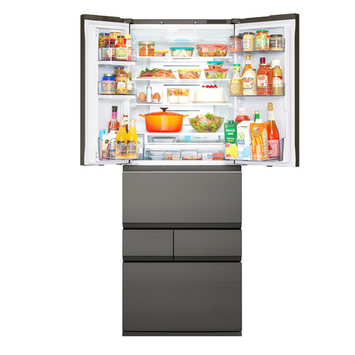 無料長期保証】東芝 冷蔵庫 600L 観音開き 6ドア 幅68.5cm 摘みたて