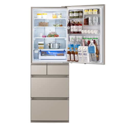 無料長期保証】【推奨品】パナソニック NR-E45PX1-N 5ドア冷蔵庫 