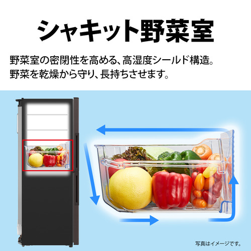 シャープ 冷蔵庫 280L 右開き 2ドア 幅56cm 4段ケース冷凍室 プラズマ