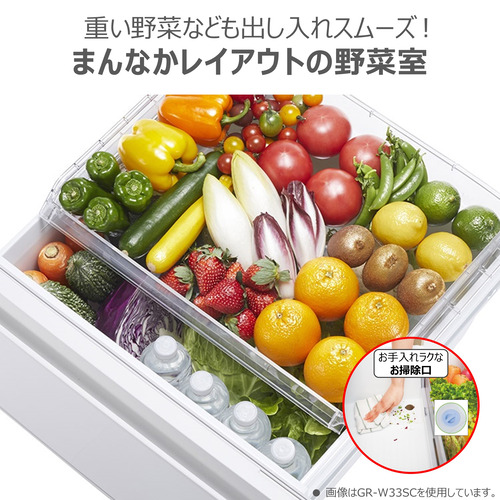 東芝 冷蔵庫 294L 右開き 3ドア 幅60cm 3段冷凍室 うるおいラップ野菜