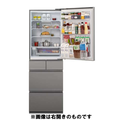 無料長期保証】パナソニック 冷蔵庫 410L 左開き 5ドア 幅60cm 