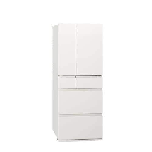 【無料長期保証】パナソニック 冷蔵庫 450L 観音開き 6ドア 幅65cm おいしさキープ ナノイーX NR-F45HY2-W ホワイト系