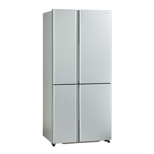 【無料長期保証】アクア 冷蔵庫 512L 観音開き 4ドア 幅83cm うす型 大容量冷凍室 LED庫内灯 TZシリーズ AQR-TZ51R シルバー系