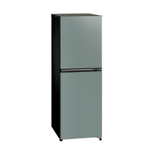 AQUA AQR-16A(G) 冷蔵庫 160L 右開き 2ドア 大容量冷凍庫 耐熱トップテーブル 静音設計 AQR-16A(G) グレー系