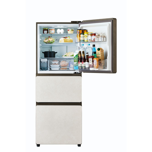 Haier 冷蔵庫 325L 右開き 3ドア 鮮度キープ冷凍 大容量野菜室 フレッシュルーム JR-CVM33A-W ホワイト系_1
