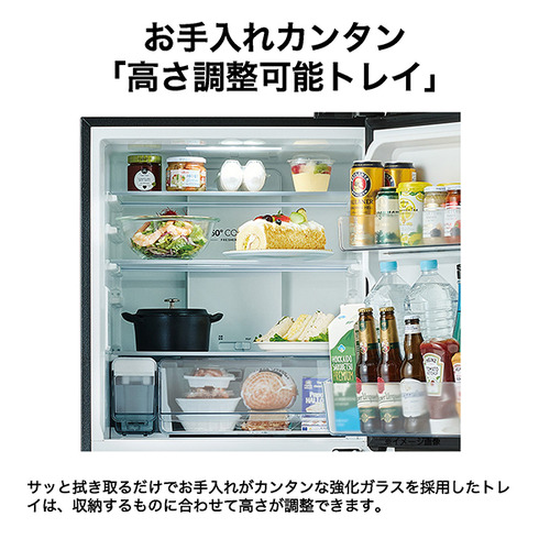 Haier 冷蔵庫 325L 右開き 3ドア 鮮度キープ冷凍 大容量野菜室 フレッシュルーム JR-CVM33A-W ホワイト系_15