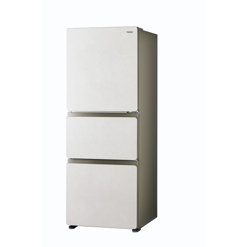 Haier 冷蔵庫 325L 右開き 3ドア 鮮度キープ冷凍 大容量野菜室 フレッシュルーム JR-CVM33A-W ホワイト系_2