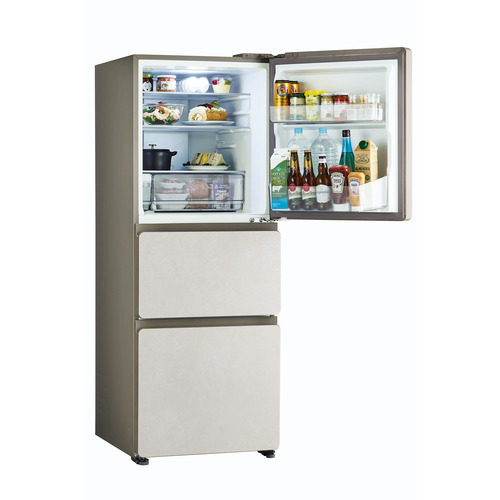 Haier 冷蔵庫 325L 右開き 3ドア 鮮度キープ冷凍 大容量野菜室 フレッシュルーム JR-CVM33A-W ホワイト系_4