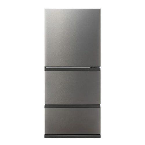 AQUA 冷蔵庫 262L 右開き 3ドア 幅60cm 大容量冷凍室 省エネ設計 AQR-26A(DS) シルバー系