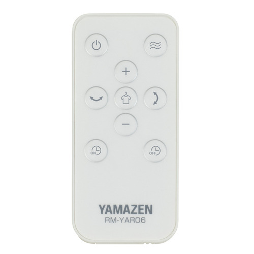 数回のみ使用 YAMAZEN DCサーキュレーター RCRP-ZX015 YAMAZEN RCRP-ZX015 15cm DCサーキュレーター ～24畳 リモコン付