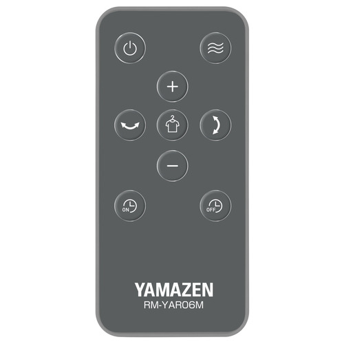YAMAZEN RLXP-S023 DCリビング扇風機 7枚羽根 風量8段階 PD対応 リモコン付 23cm グレー_1