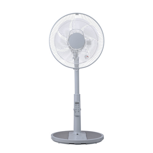 ユアサプライムス YT-DH3420HFR(AH) DCリモコンアロマ扇風機 温度センサー搭載 ブルーグレー