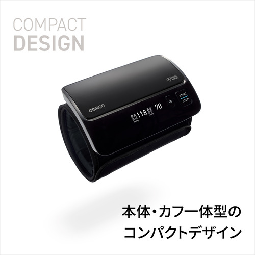 オムロン HCR-7608T2 オムロンデジタル自動血圧計 黒 HCR7608T2