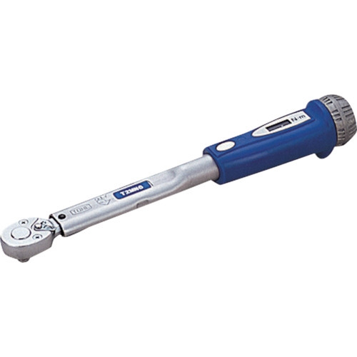 TONE プレセット形トルクレンチ(ダイレクトセットタイプ) トルク調整範囲1~6N・m 最小目盛0.1N・m T2MN6