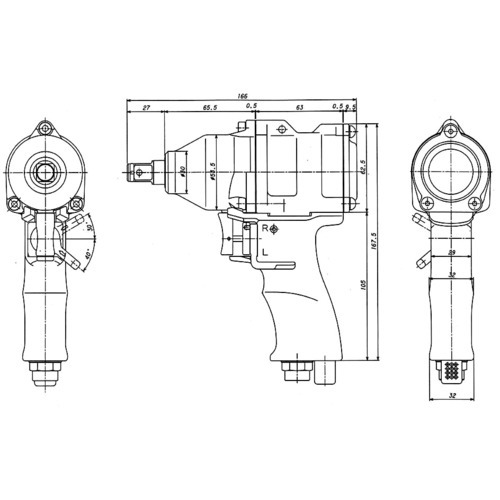 VESSEL エアーインパクトレンチGT1600VPX GT-1600VPX_1