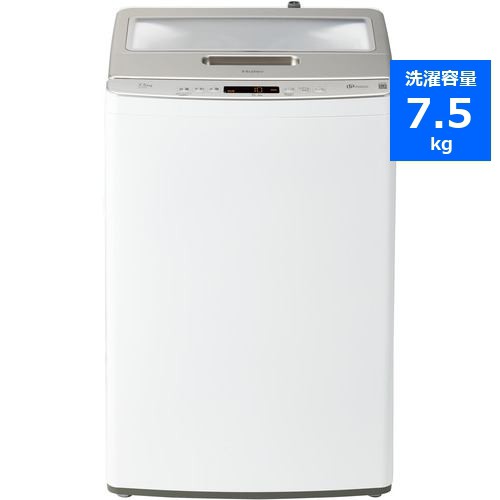 Haier JW-LD75C-W 洗濯機 7.5kg ホワイト JWLD75CW