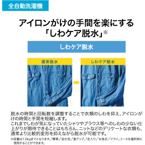 Haier JW-KD100A-W 洗濯機 10kg ホワイト JWKD100AW_10