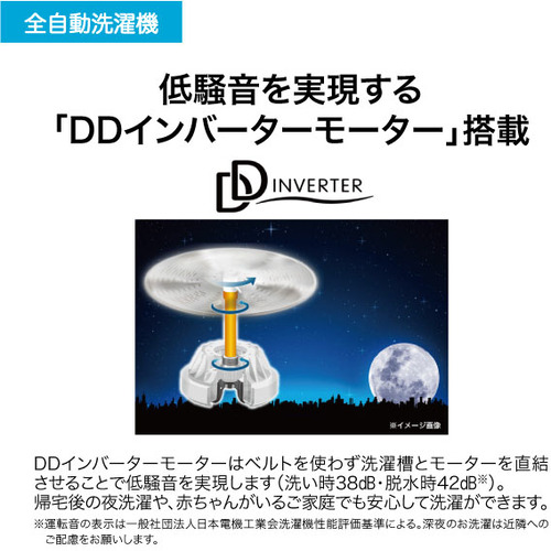 Haier JW-KD100A-W 洗濯機 10kg ホワイト JWKD100AW_8