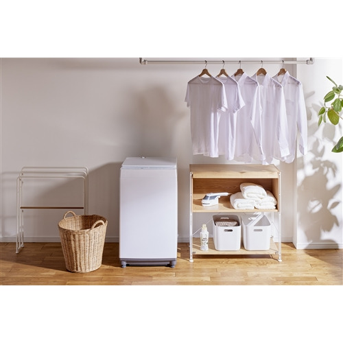 ツインバード WM-ED55W 全自動電気洗濯機 5.5kg ホワイト WMED55W